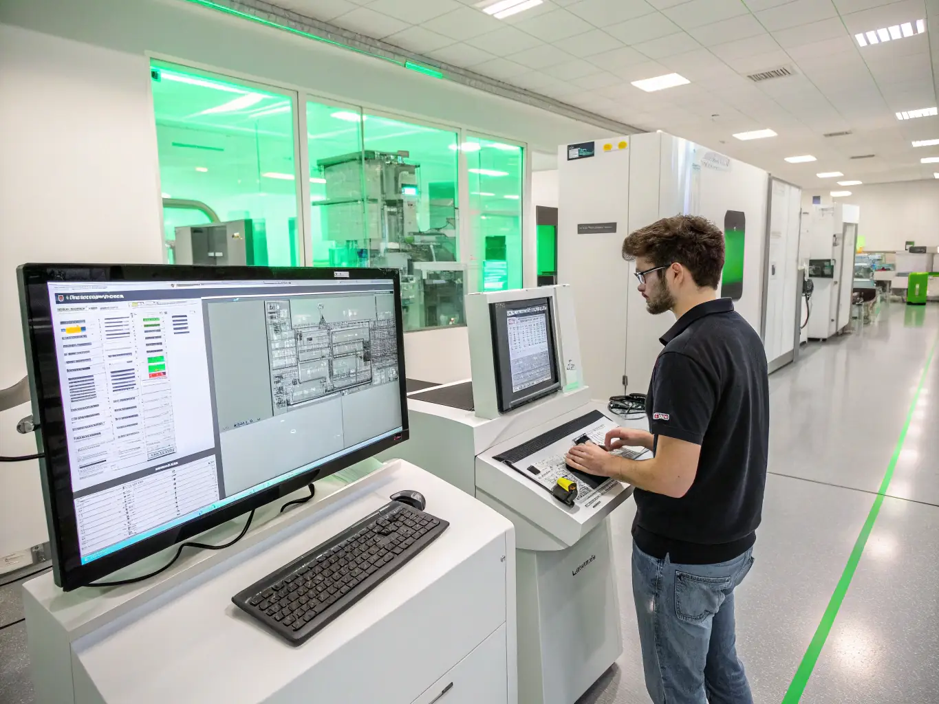 A futuristic image representing CELINTECH's R&D investments and innovative technologies, symbolizing future-proof solutions.